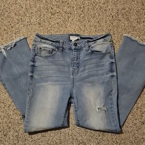 Sky and Sparrow Light Blue Cropped Jeans